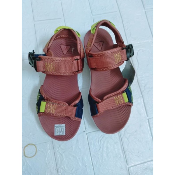 Sandal Vento Nữ đế nhẹ bền đẹp SD07015 đen/nâu