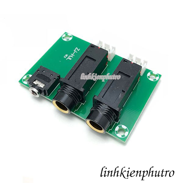 [HCM]Mạch Chuyển 2 Jack Micro 6.5mm Và Jack 3.5mm Sang Header 3 Pin