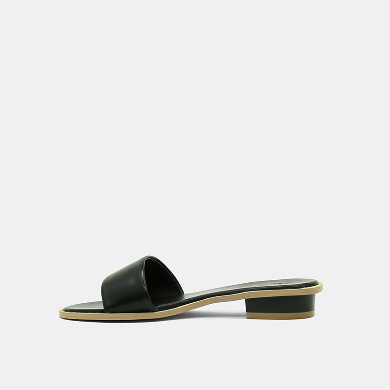 Guốc mũi tròn gót cao 2cm - GN0171020