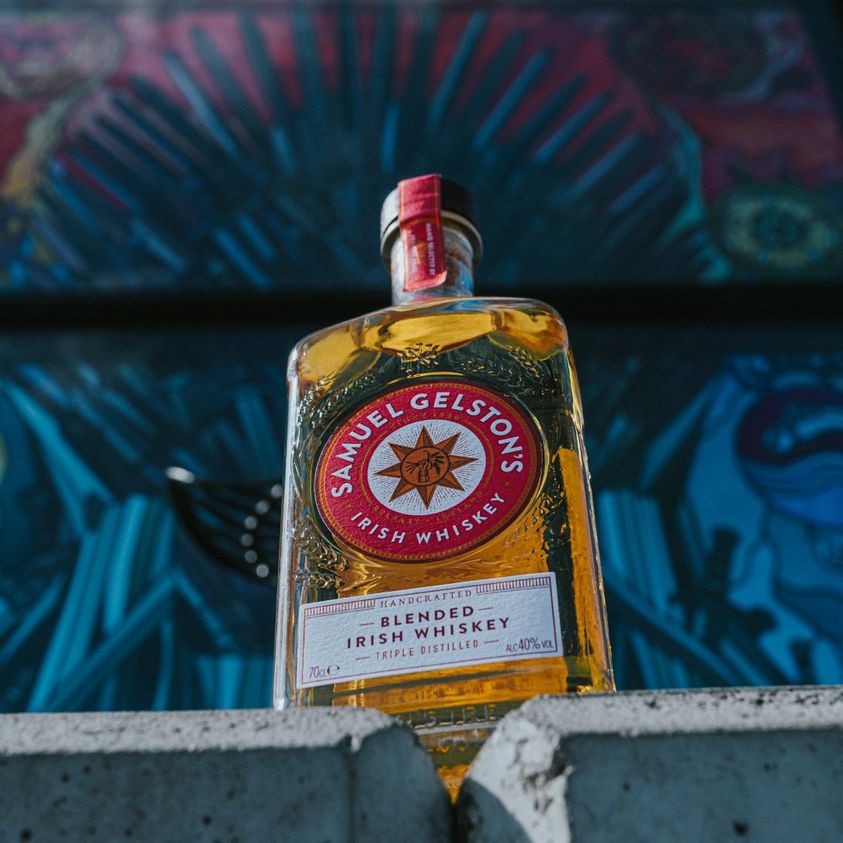 [CHÍNH HÃNG] Rượu Irish Whiskey Samuel Gelston's Blended - 700ML - 40%