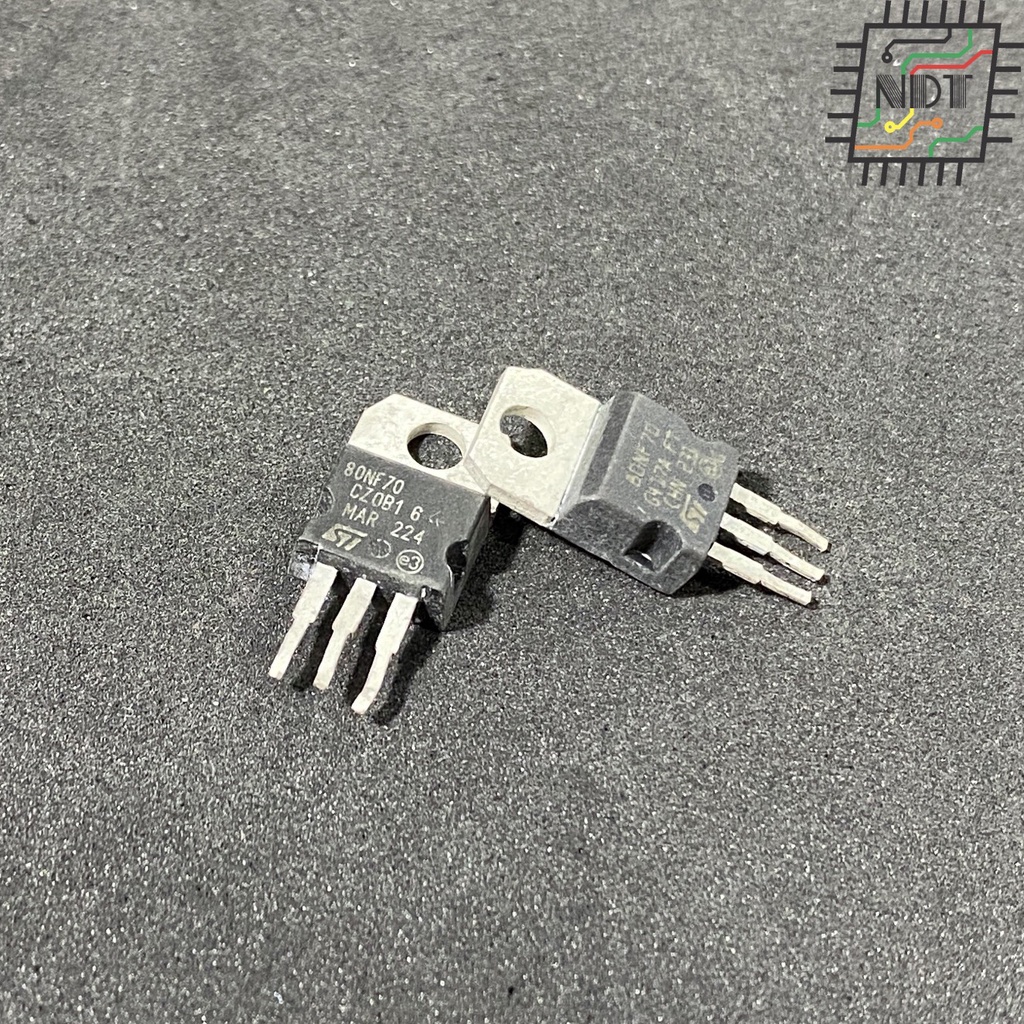 Combo 10 Mosfet 80nf70 (Hàng Tháo Máy Lưng Trắng)