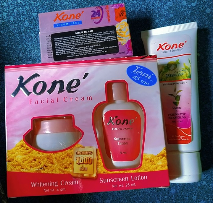 COMBO NÁM KONE THÁI LAN (KEM+SRM+SERUM)