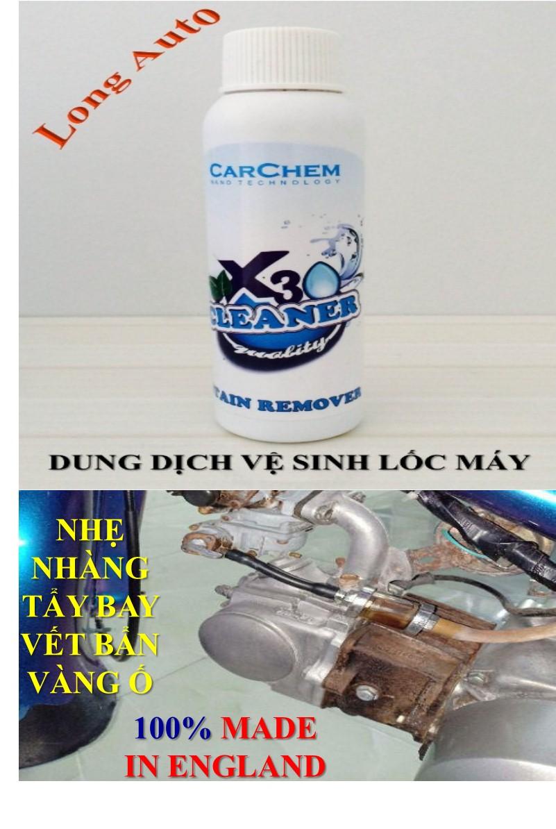 [HCM]Dung dịch vệ sinh lốc máy X30 Cleaner 120ml