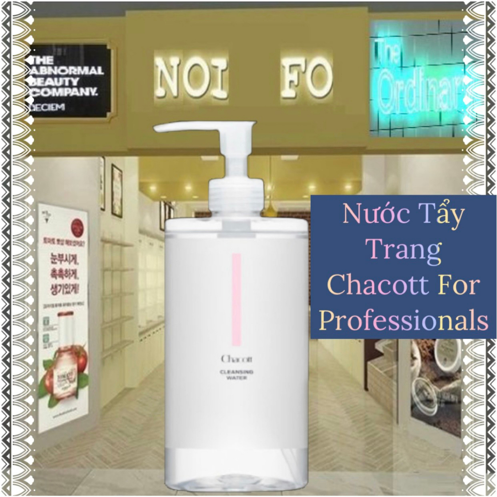 Nước Tẩy Trang Chacott For Professionals 500ml