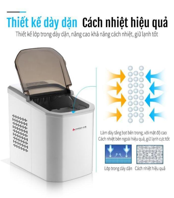 IT Smart Máy làm đá viên để bàn Gia Đình 120w Tinh Khiết 2020