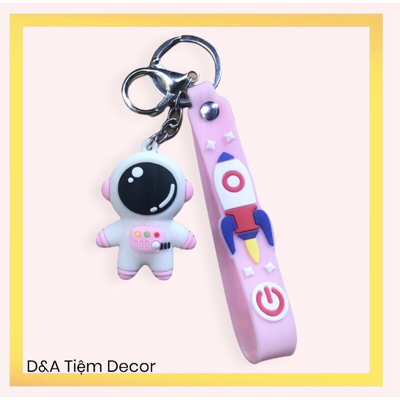 Móc khoá phi hành gia, móc khoá cute