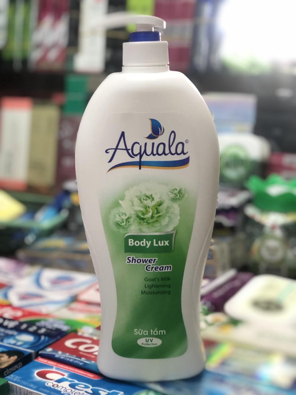 [HCM]SỮA TẮM AQUALA 5 MÙI 1200ML