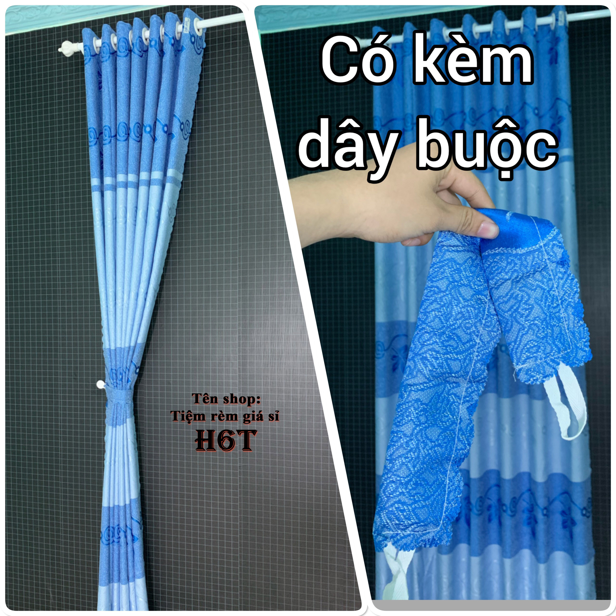 RÈM CỬA LỚN - mã GT