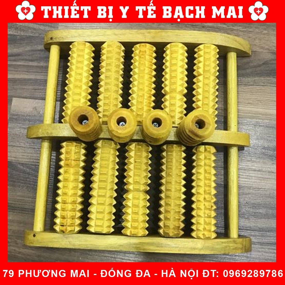 Bàn Lăn Chân Tay Massage Thư Giãn [Gỗ 5 Hàng Cao Cấp]