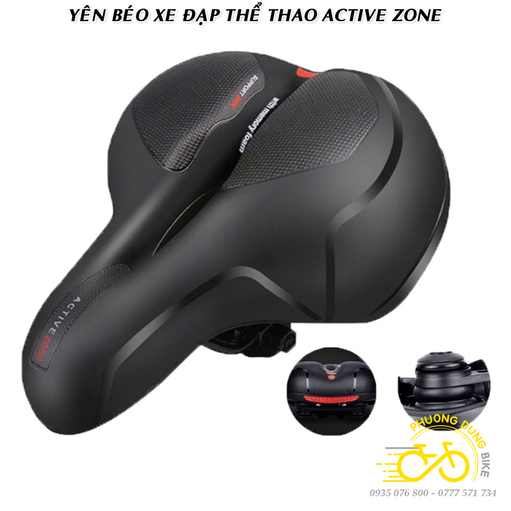 Yên béo xe đạp thể thao ACTIVE ZONE (Yên mềm)