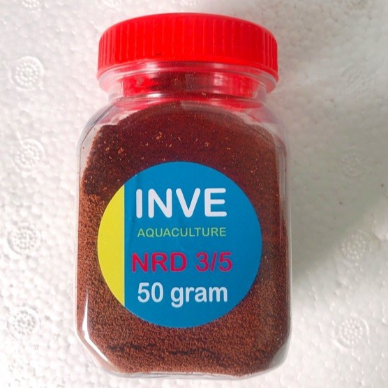 Cám Nhập Thái Inve NRD 3/5 Cám Dành Cho Cá Con Và Cá Lớn ( 50Gram/100Gram)