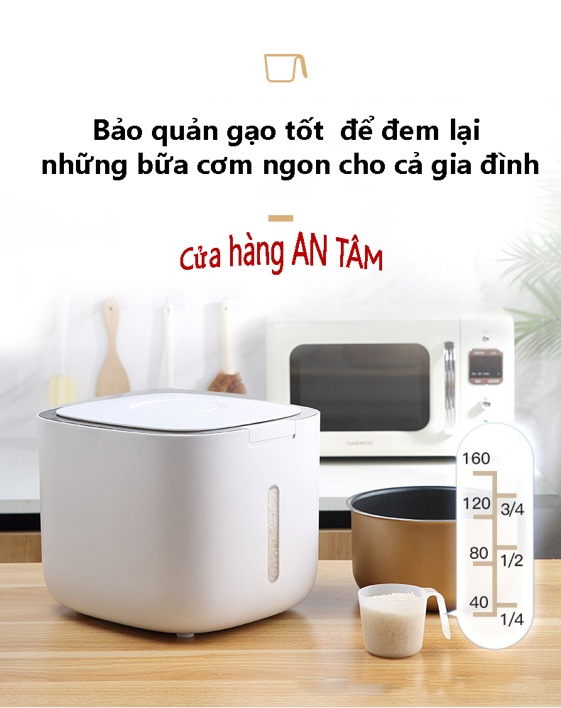 THÙNG GẠO 5KG ECOCO