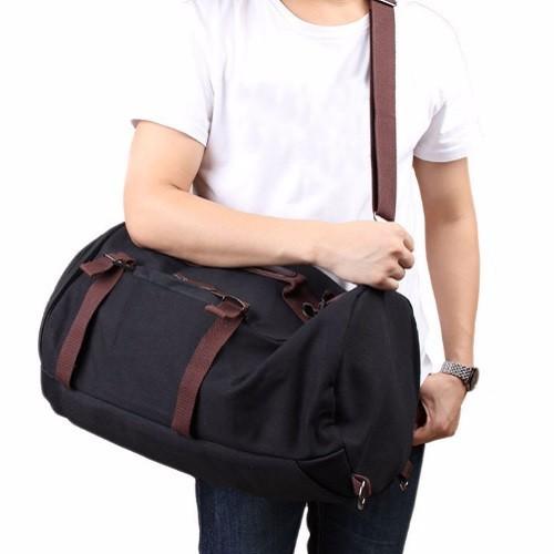 [HCM]Balo vải bố hình ống Cavas