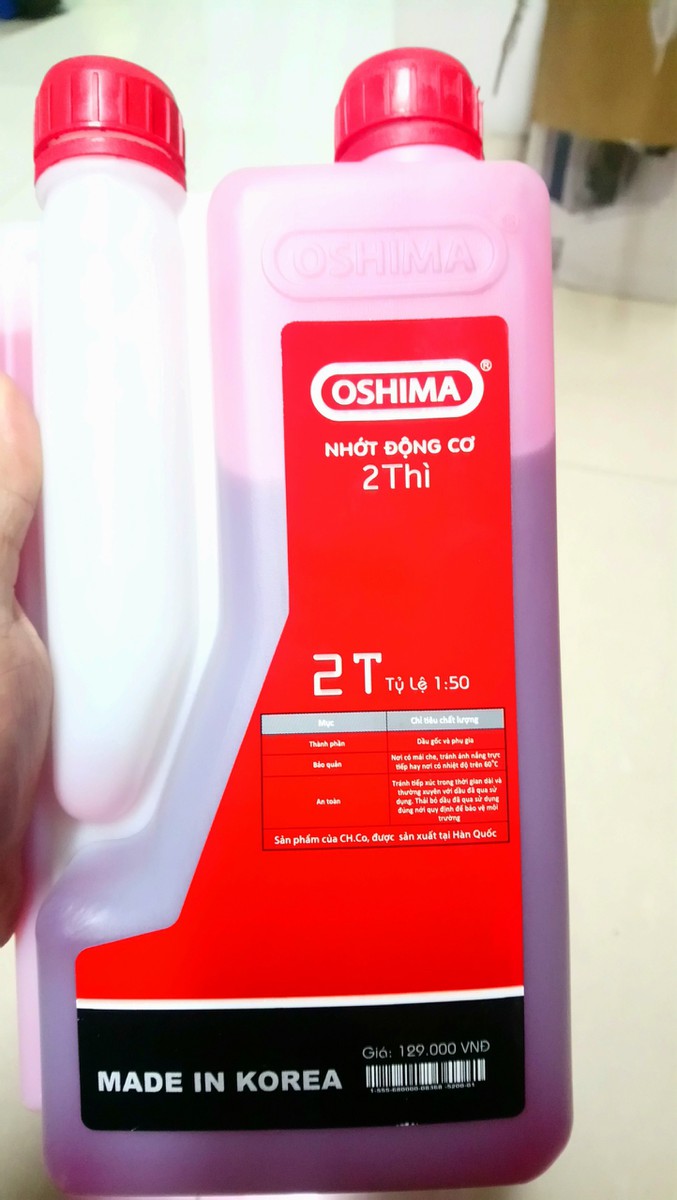 [HCM]Nhớt 2 thì  dùng cho động cơ 2 thì