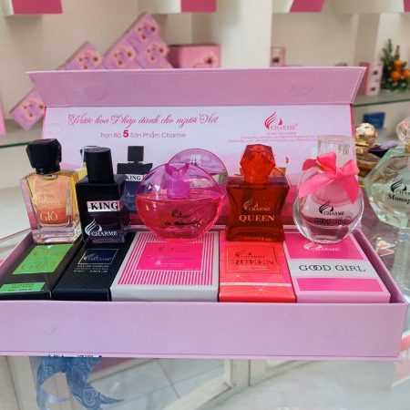 Set 5 chai nước hoa mini 10ml good girl - king - giò - ori - queen
