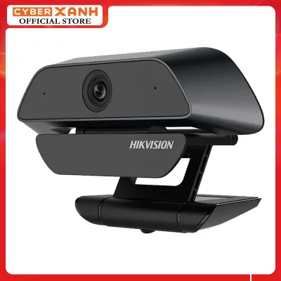 Webcam hikvision DS U12 full HD 1080P 2K, Wedcam máy tính có mic cho PC, Laptop để học online, họp, Livestream
