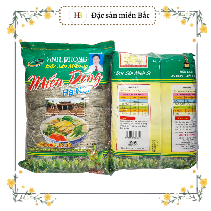 Miến dong Làng So - Miến Anh Phong - Gói 500gr