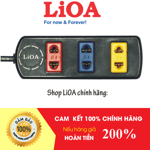 Ổ Cắm Kéo Dài LIOA 3TC3-2 (Dây 3m)