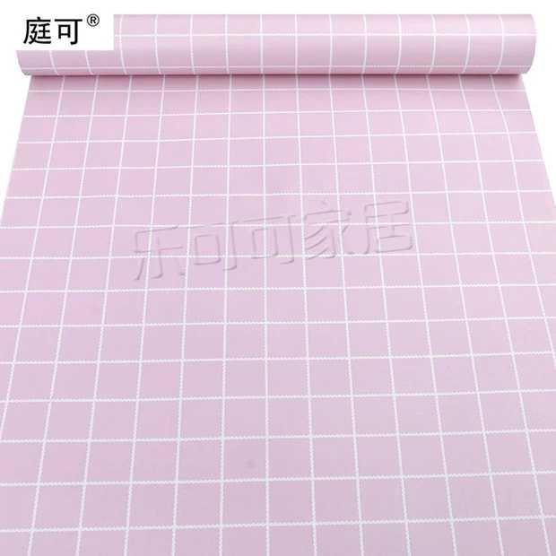 5 Mét Decal Giấy Dán Tường Khổ 45cm Có Sẵn Keo - Ô VUÔNG KẺ TRẮNG PT674