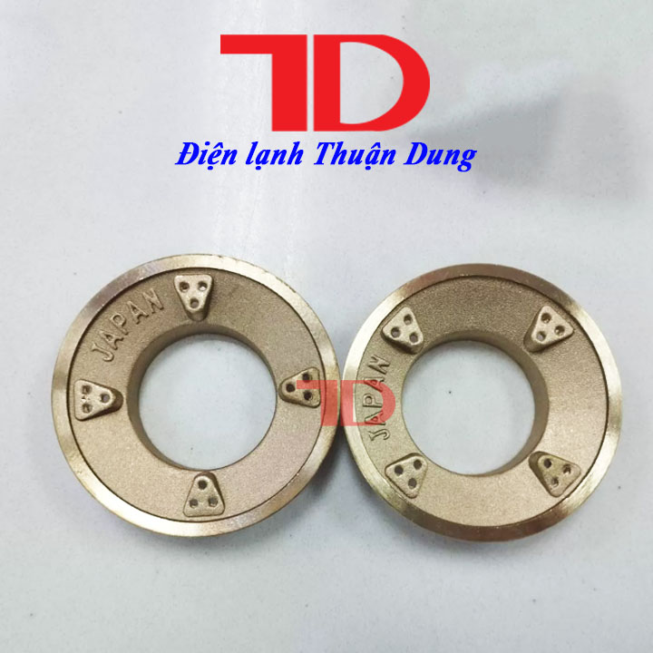 Mâm chia lửa bếp gas 43 - 78mm, đồng, chữ japan, mâm chia lửa 4 cụm nhỏ-lớn, đầu đốt bếp ga sen đồng, điện lạnh thuận dung