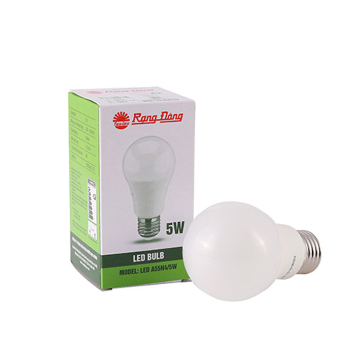 Bóng đèn Led bulb tròn A55N4 5W