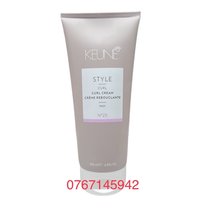 Keune style curl cream no25