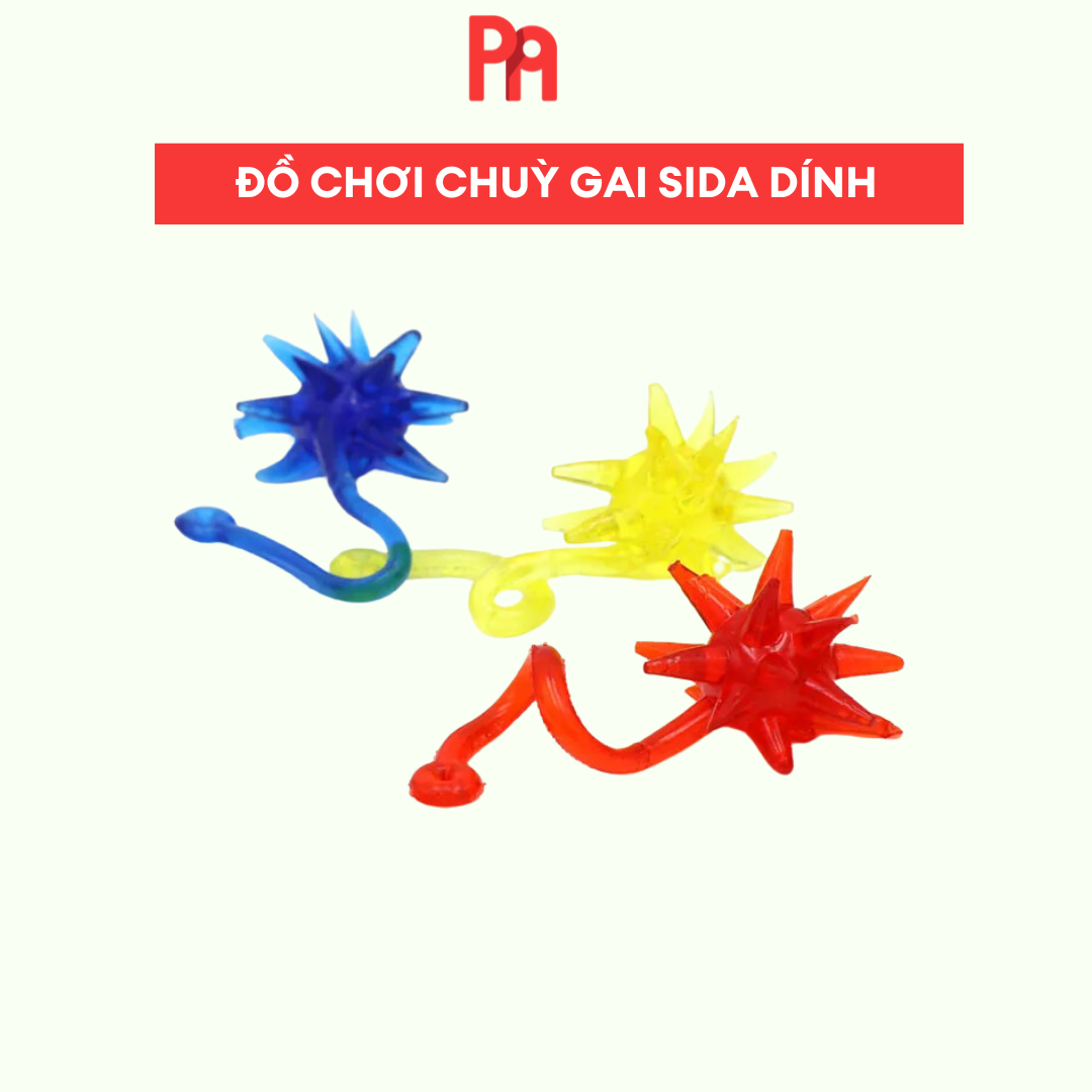 Combo 2 cục đồ chơi sida gai tuổi thơ nhiều màu - POMI