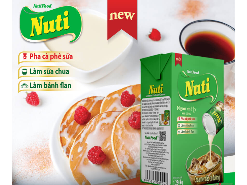 Sữa Đặc Nuti 1284g