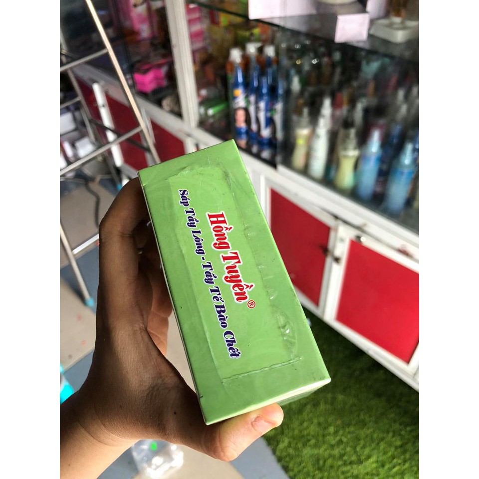 Sáp Wax Lông Hồng Tuyến 500Gr (Dạng Hộp)