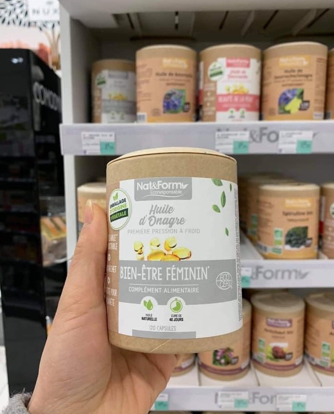 Tinh dầu hoa anh thảo Nat & Form hữu cơ Pháp
