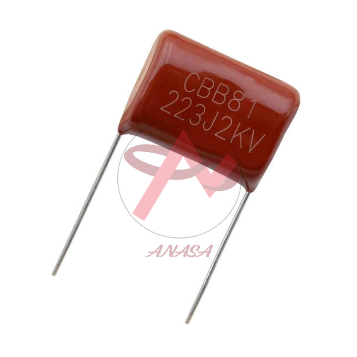 Tụ Đỏ CBB81 2000V 223J 0.022uF -Tụ Sửa Chữa Vợt Muỗi Điện