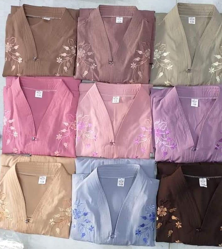 [HCM]ĐỒ LAM ĐI CHÙA NỮ - MẪU BÀ LAI (VẢI KATE)