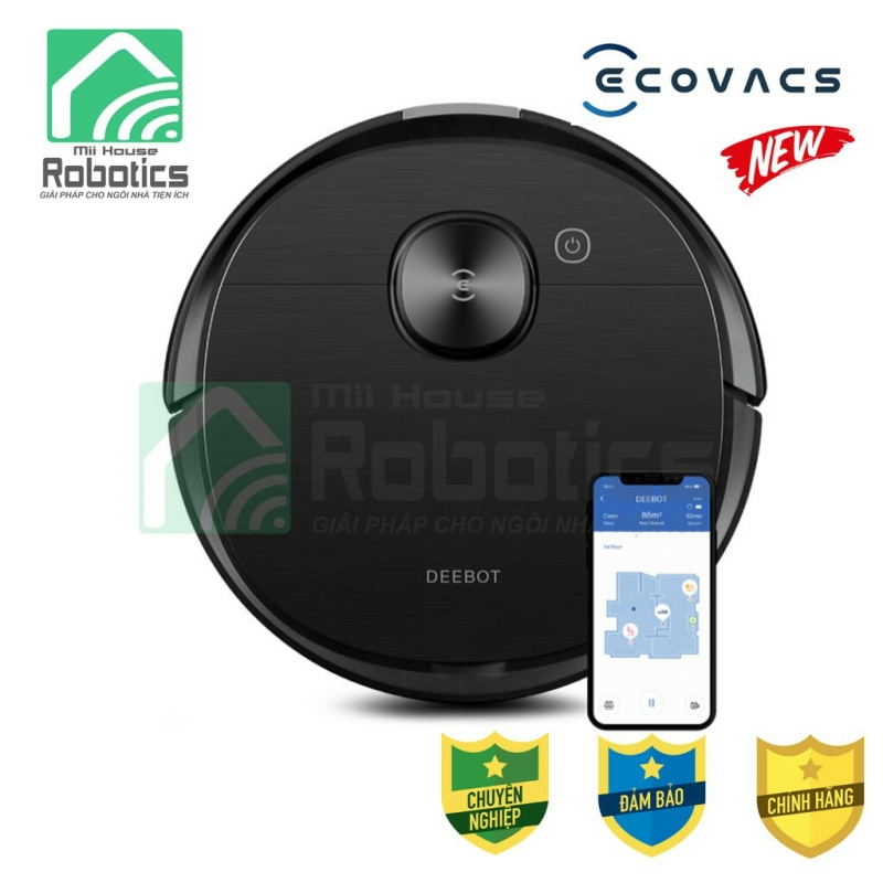 [Model 2020] Ecovacs DEEBOT T8 AIVI - Robot Hút Bụi - Robot lau nhà - Hàng mới 100% Chính hãng - Giá tốt