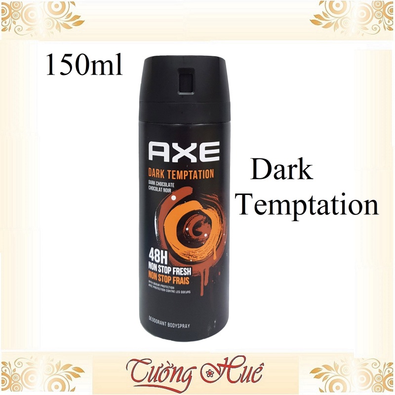 Xịt khử mùi nam AXE Body Spray for Men Dark Temptation - 150ml