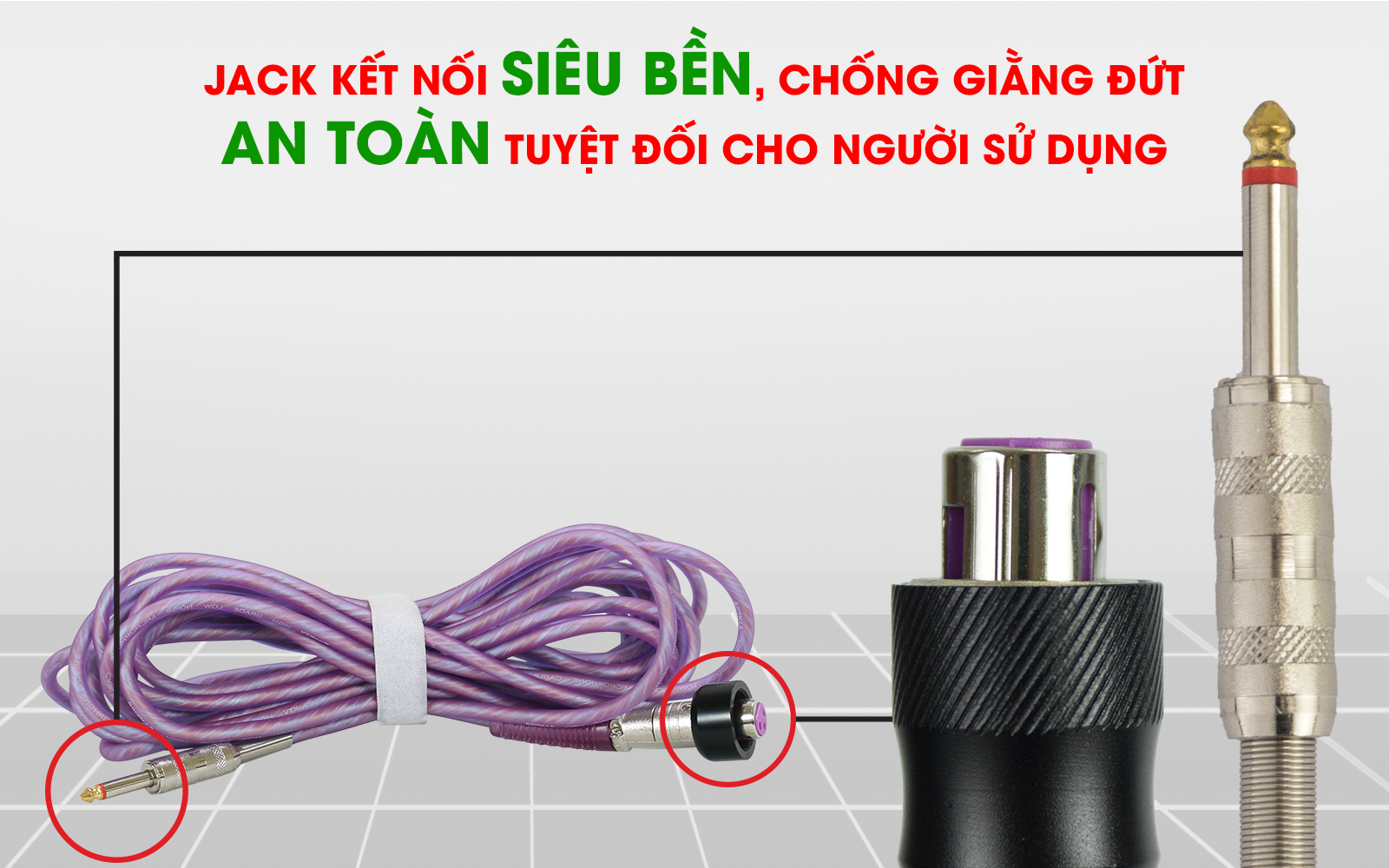 Micro karaoke có dây VinaKTV VN-900 Pro