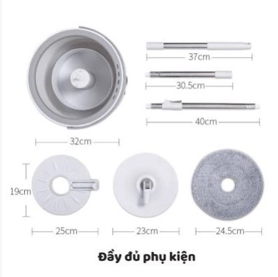 CHỔI LAU NHÀ TÁCH NƯỚC THÔNG MINH