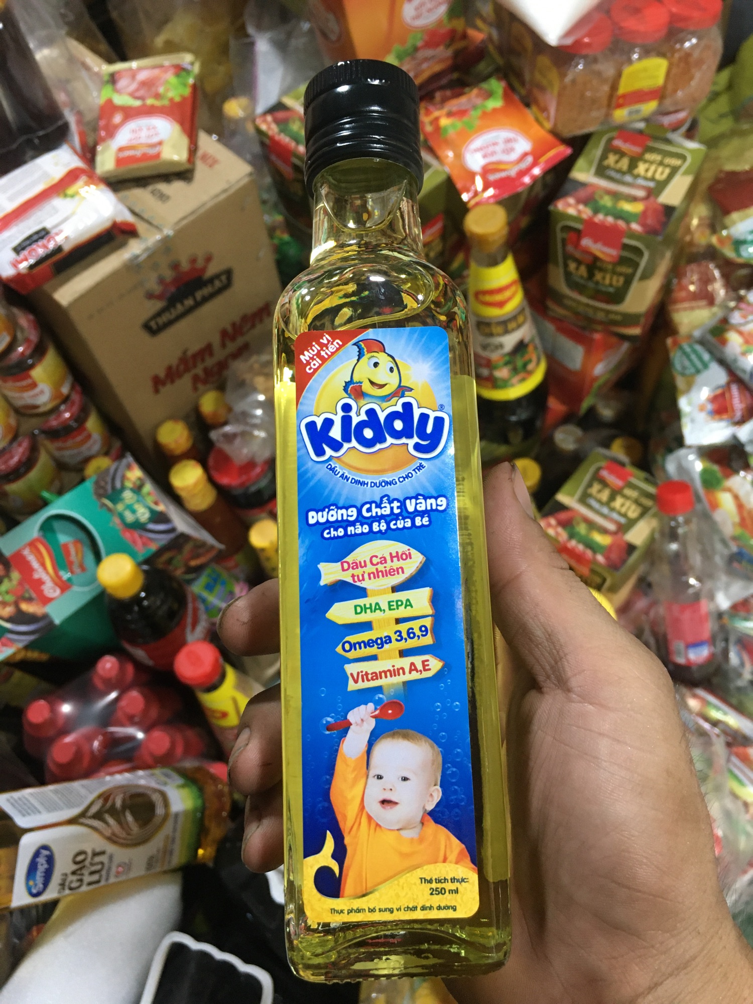Dầu ăn Kiddy cho em bé 250ml