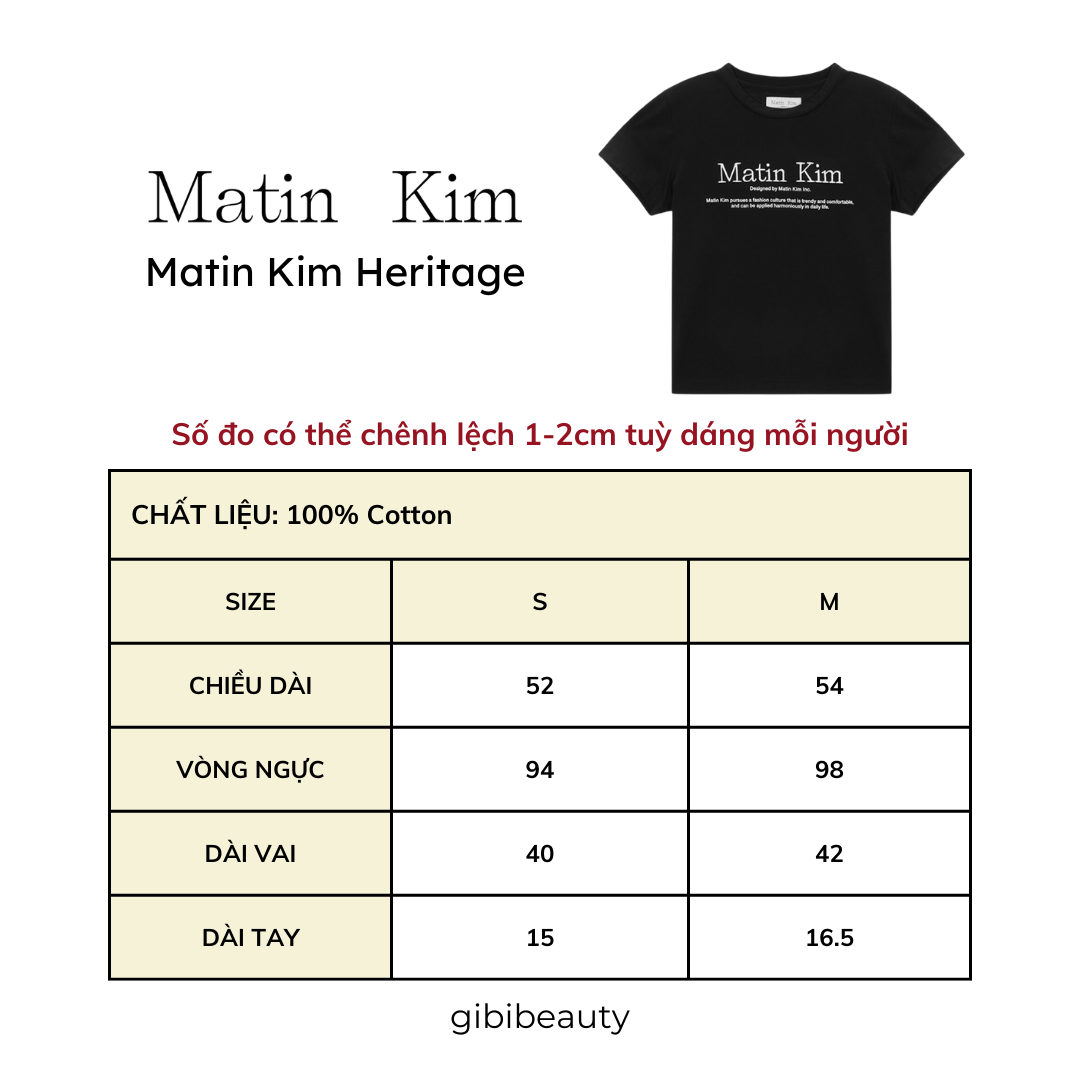 [SẴN] Áo Croptop MATIN KIM gom sale