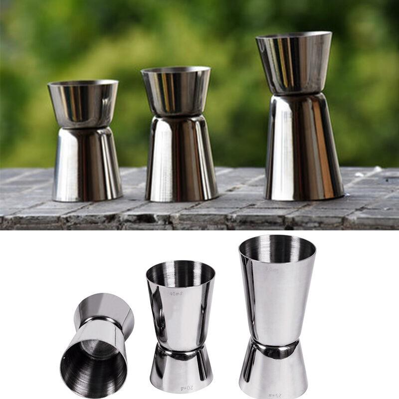 [HCM]Combo 3 Ly Đong 2 Đầu inox (3 cái)20/30 20/40 25/50ml