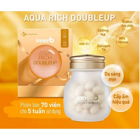 Thực phẩm bảo vệ sức khỏe INNERB AQUA RICH DOUBLEUP