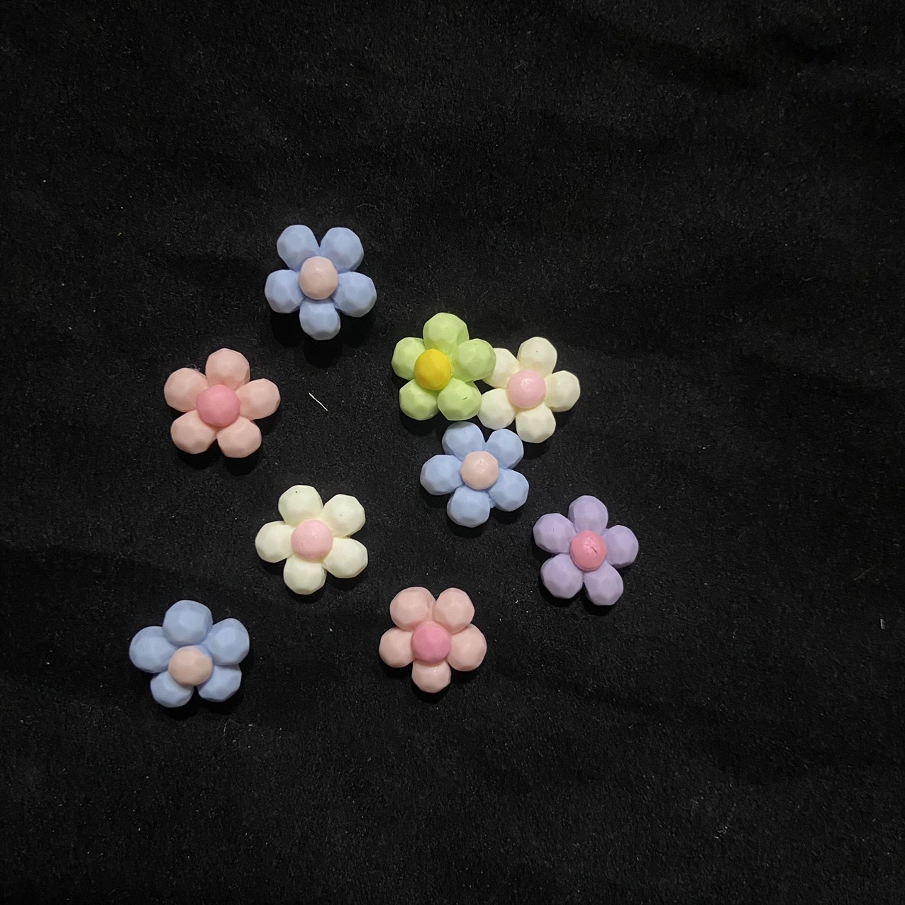 Charm Hoa mix màu đính móng