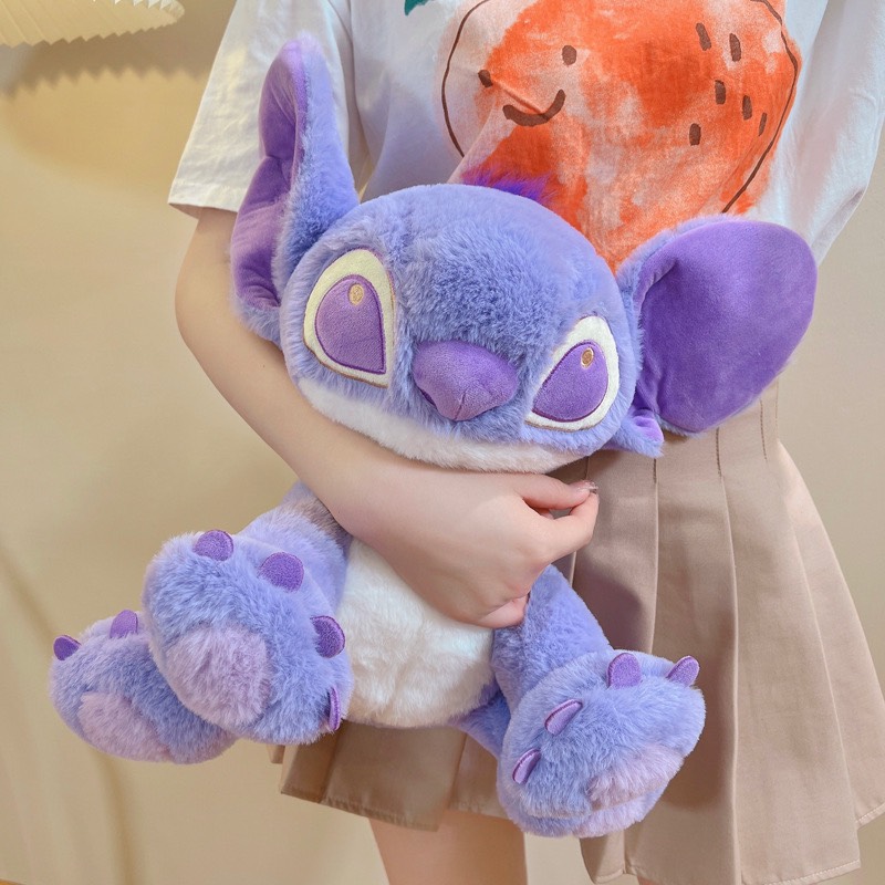 Gấu bông Stitch tím mộng mơ Stick tím hot hit size 50cm