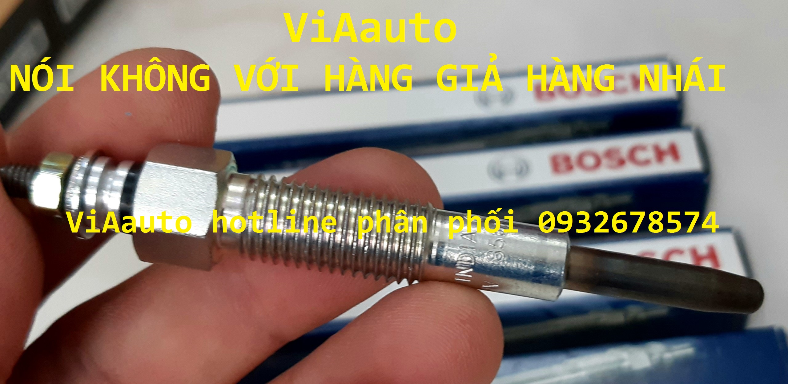 1 Bugi sấy, bugi xông F002G50079 Made in India