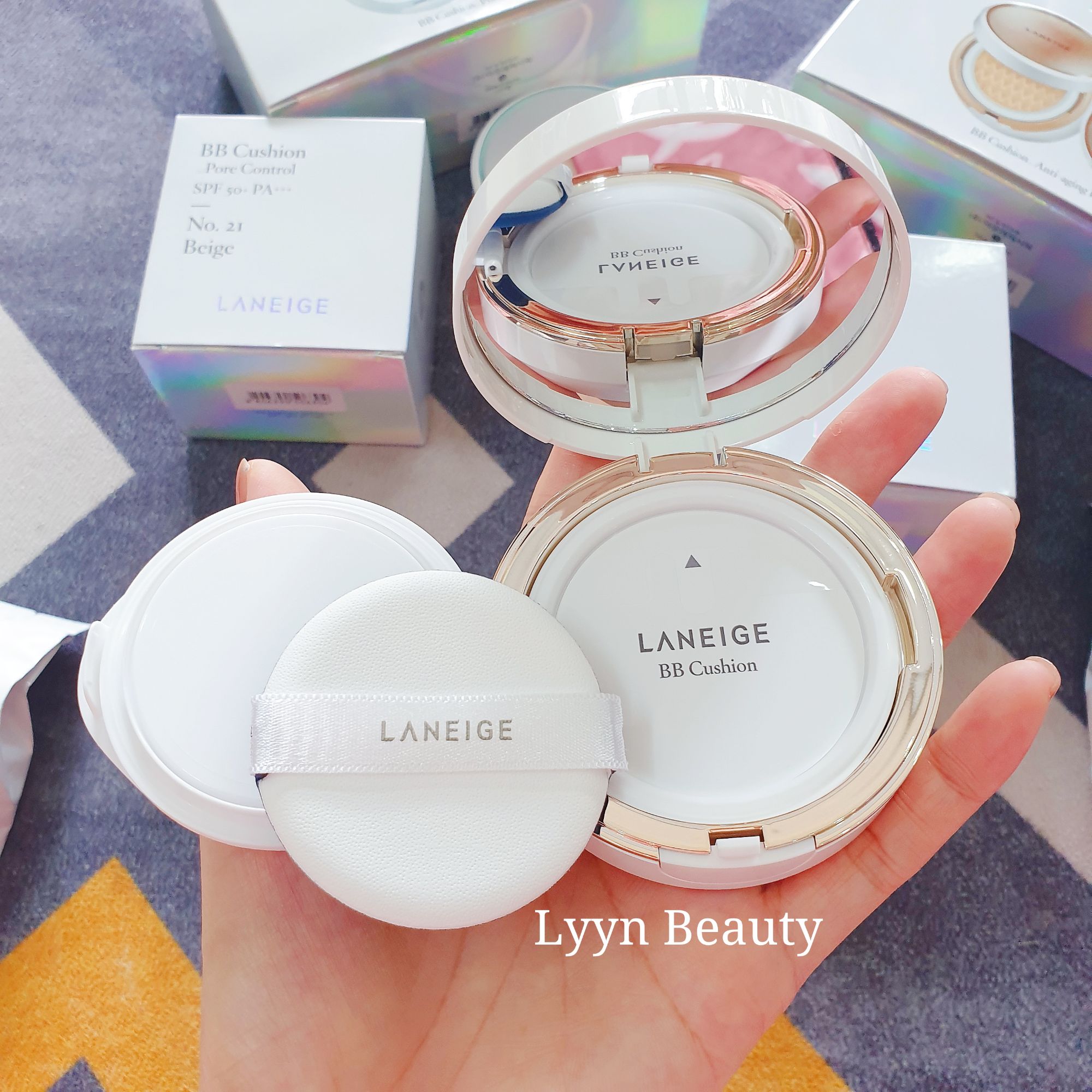 [ Auth- Săn Sale] Phấn nước Laneige BB Cushion Anti aging ( kèm lõi refill)