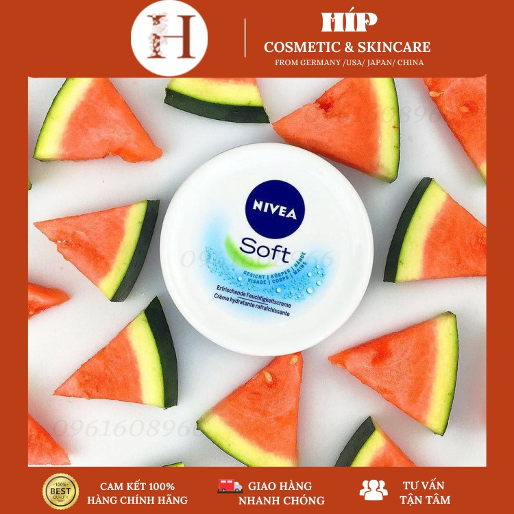 KEM DƯỠNG TOÀN THÂN NIVEA SOFT 200ML
