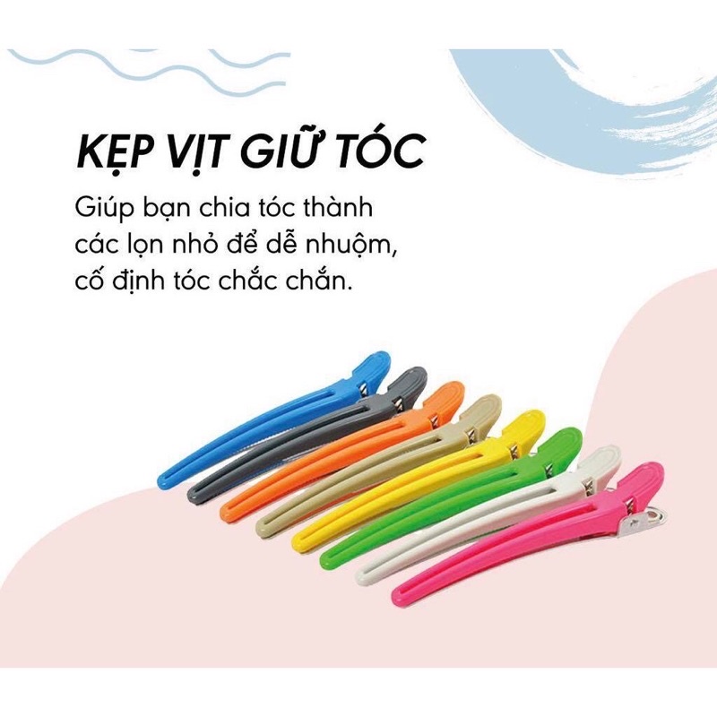 Kẹp vỏ vịt ,kẹp mỏ vịt làm tóc - cố định tóc