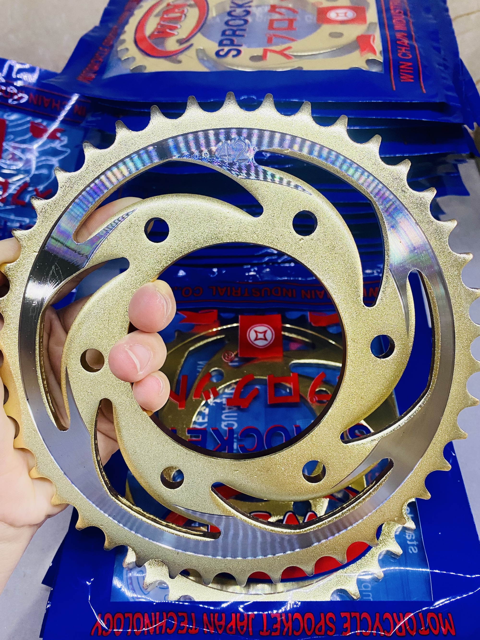 [FreeshipMAX] BỘ NHÔNG SÊN DĨA EXCITER 150 VÀNG ĐEN