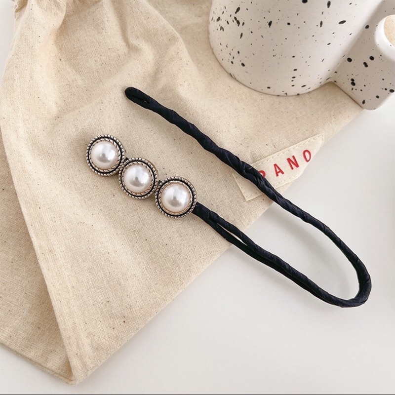 Thanh búi tóc đính đá, hình hoa phong cách Hàn Quốc cho nữ