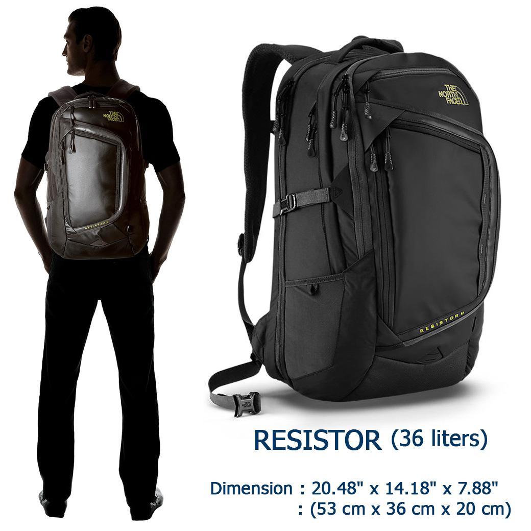 Backpack multi-purpose the north face resistor charged
