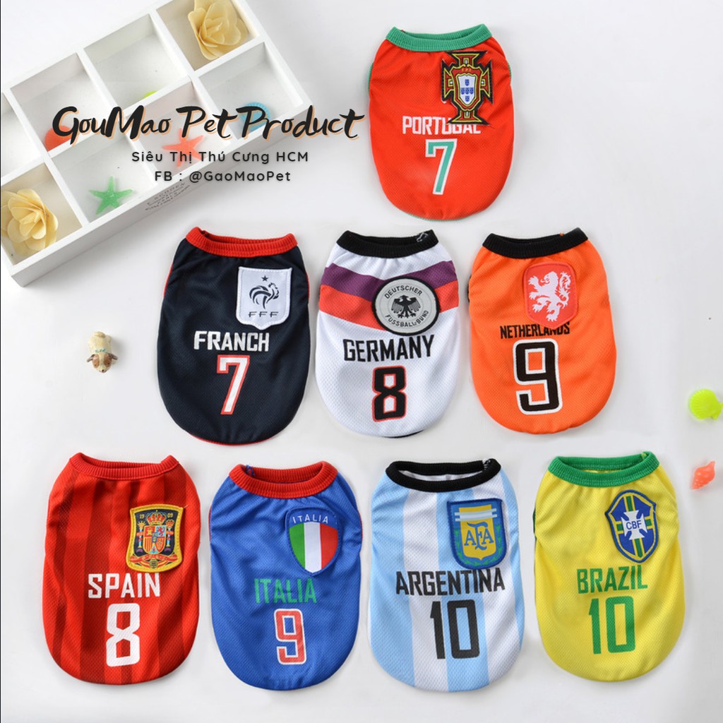 [Mã PET20K giảm 20K đơn 250K] Áo ba lỗ thể thao cho chó mèo